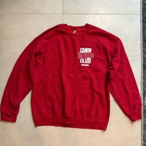 Canon Red Men's Sweater